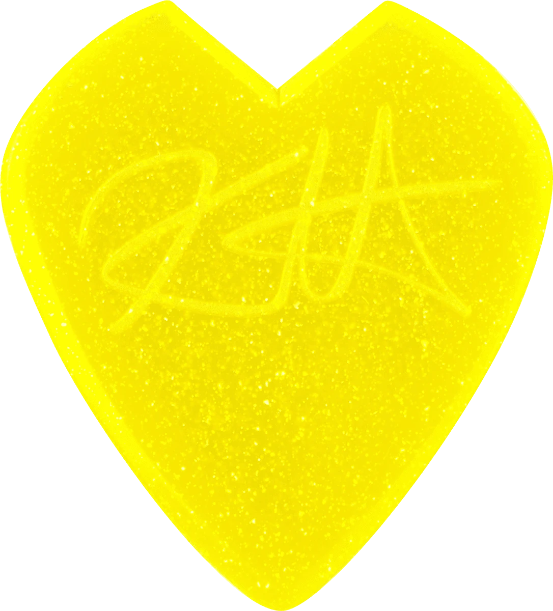 Dunlop Kirk Hammett Custom Jazz III Yellow Glitter 6Stück